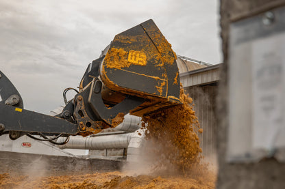 Werk-Brau High Tip Roll-Out Bucket | Vertical Cylinder | Width 100"–144" | 10–20 GPM | For Wheel Loaders