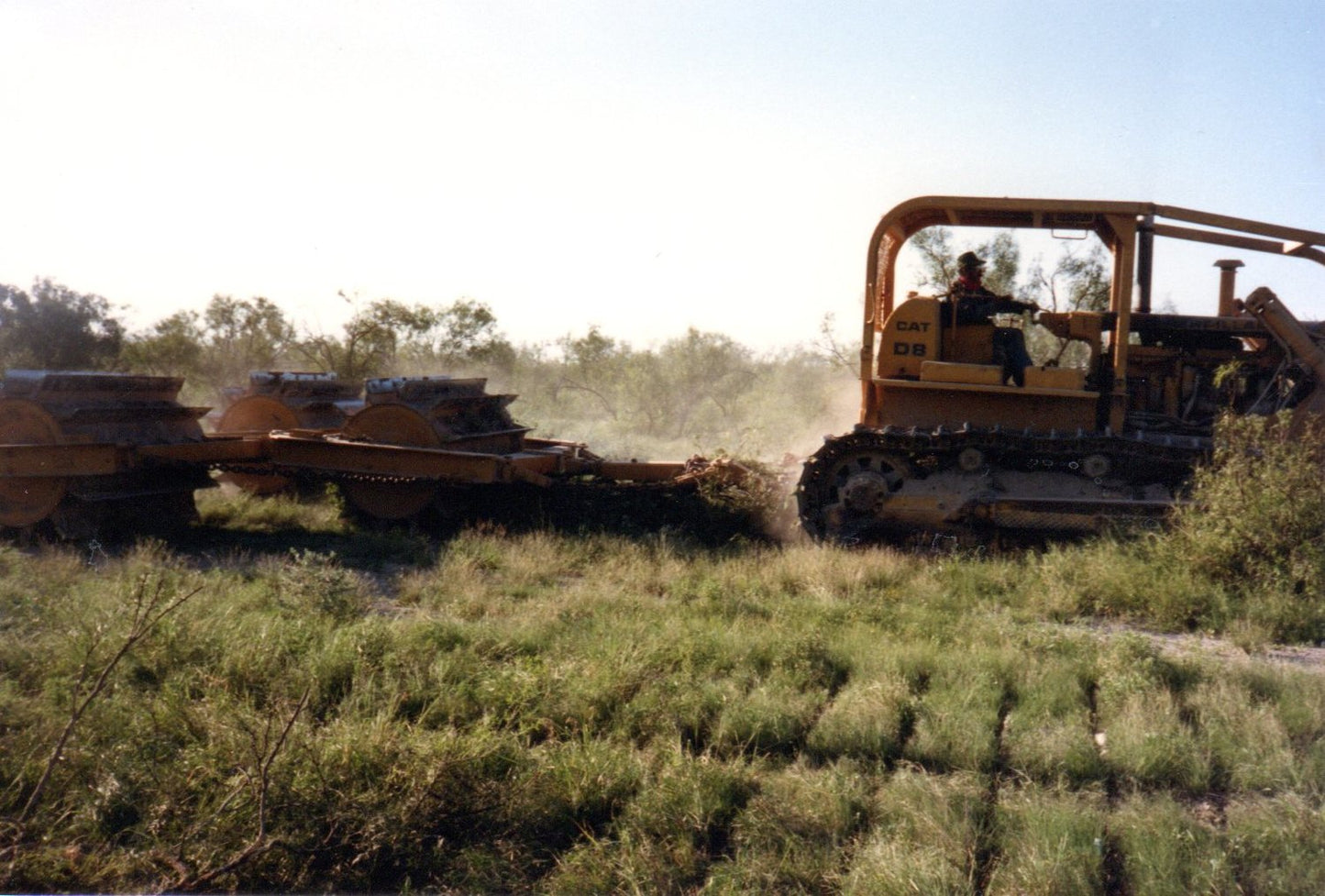 Roller Chopper Renovator Dual Chopper 8', 10', 12', 14’ & 16’ Sections w/ 30", 36", 42", 50”, 56” & 64” Drum For Tractor Or Dozer