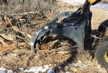 Virnig V60 Root Rake Grapple | Models RRG72, RRG78 & RRG84 | Widths 74.5" To 86.5" | Hydraulic Flow 15 To 25 GPM | For Skid Steer