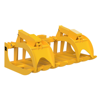 Rockland Heavy Duty Root Grapple | 2" Inch Bore Cylinders | Horsepower 65 To 75 HP | For Skid Steer