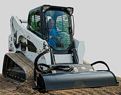 McLaren Industries Rotary Tiller | Working Width 72" | 14-40 GPM | For Skid Steers