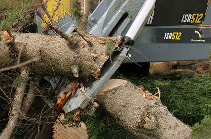 Baumalight Tree Shear With Buncher | Model ISH/ISR Series | Limb Cutting Size 10" & 12" | Hydraulic Flow 10 To 60 GPM | For Skid Steers