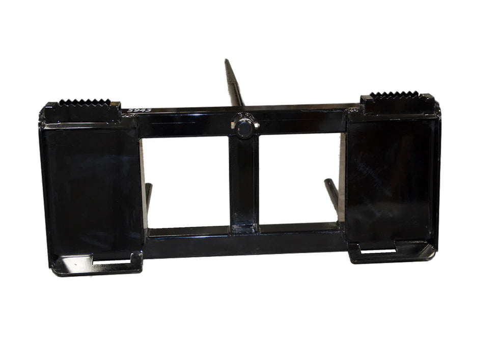 Top Dog Attachments RB3 Round Bale Spear | Width 45.75" | Weight 275 lbs | Max Lift Capacity 3,000 lbs | For Skid Steer