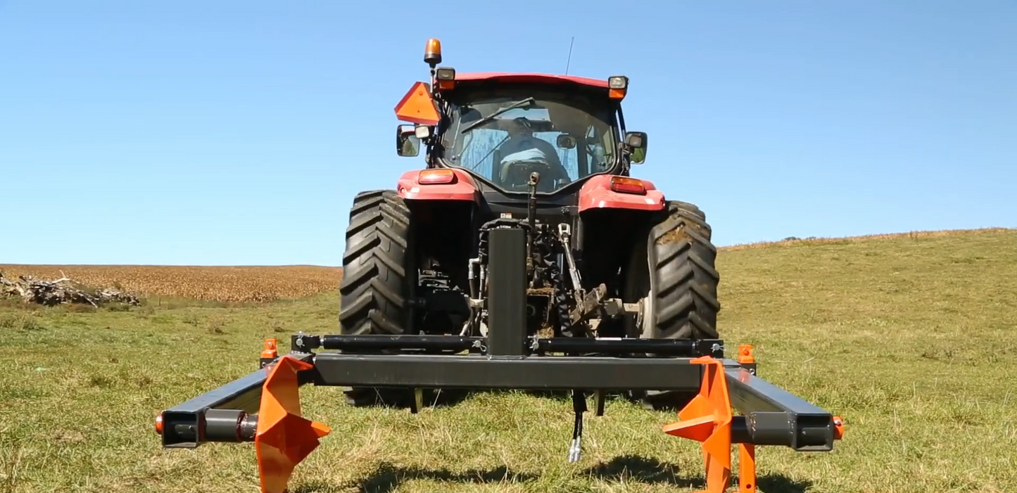 Industrias America 3-Point Bale Unroller | Width 60" | Length 72" | Horsepower 40+ HP | For Tractors