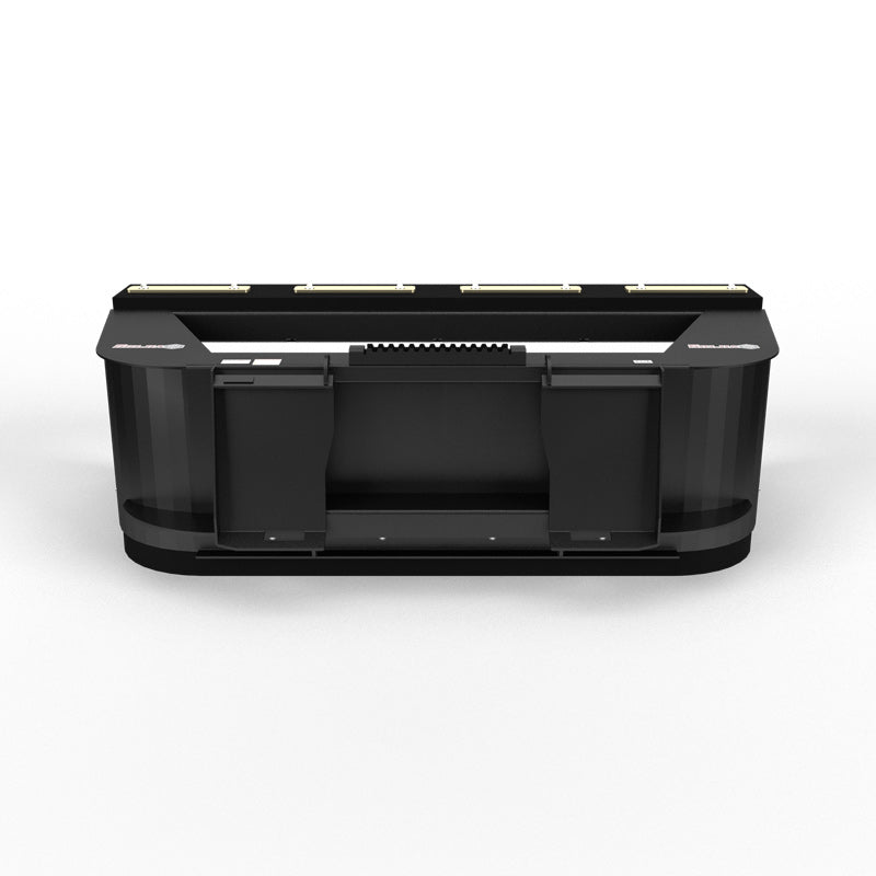 Virnig Rubber Manure Scraper Attachment | Model SMR Series | Widths 72" To 96" | Hydraulic Flow 15 To 25 GPM | For Skid Steer