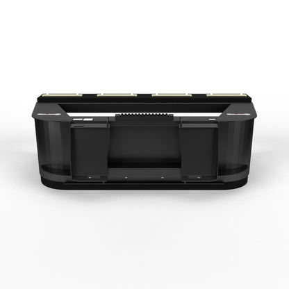 Virnig Rubber Manure Scraper Attachment | Model SMR Series | Widths 72" To 96" | Hydraulic Flow 15 To 25 GPM | For Skid Steer