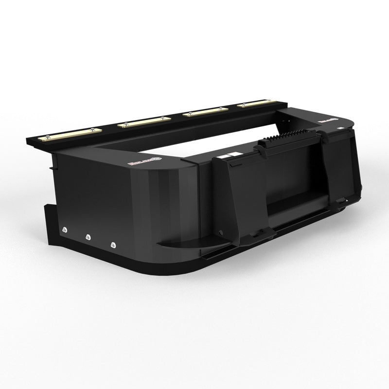 Virnig Rubber Manure Scraper Attachment | Model SMR Series | Widths 72" To 96" | Hydraulic Flow 15 To 25 GPM | For Skid Steer