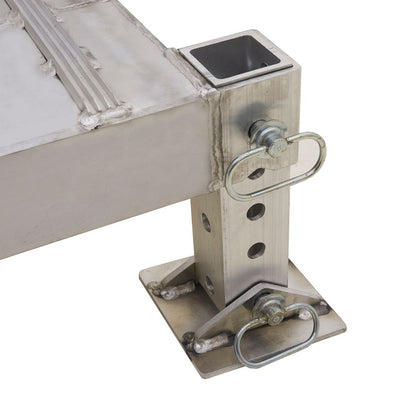 Heavy Duty Ramps Adjustable Wheel Risers | Model S-40-18-066-RISER | Size 66" L x 18" W | 23,500 lb. Capacity | Horsepower 23 HP | For Trailers & Loading Docks
