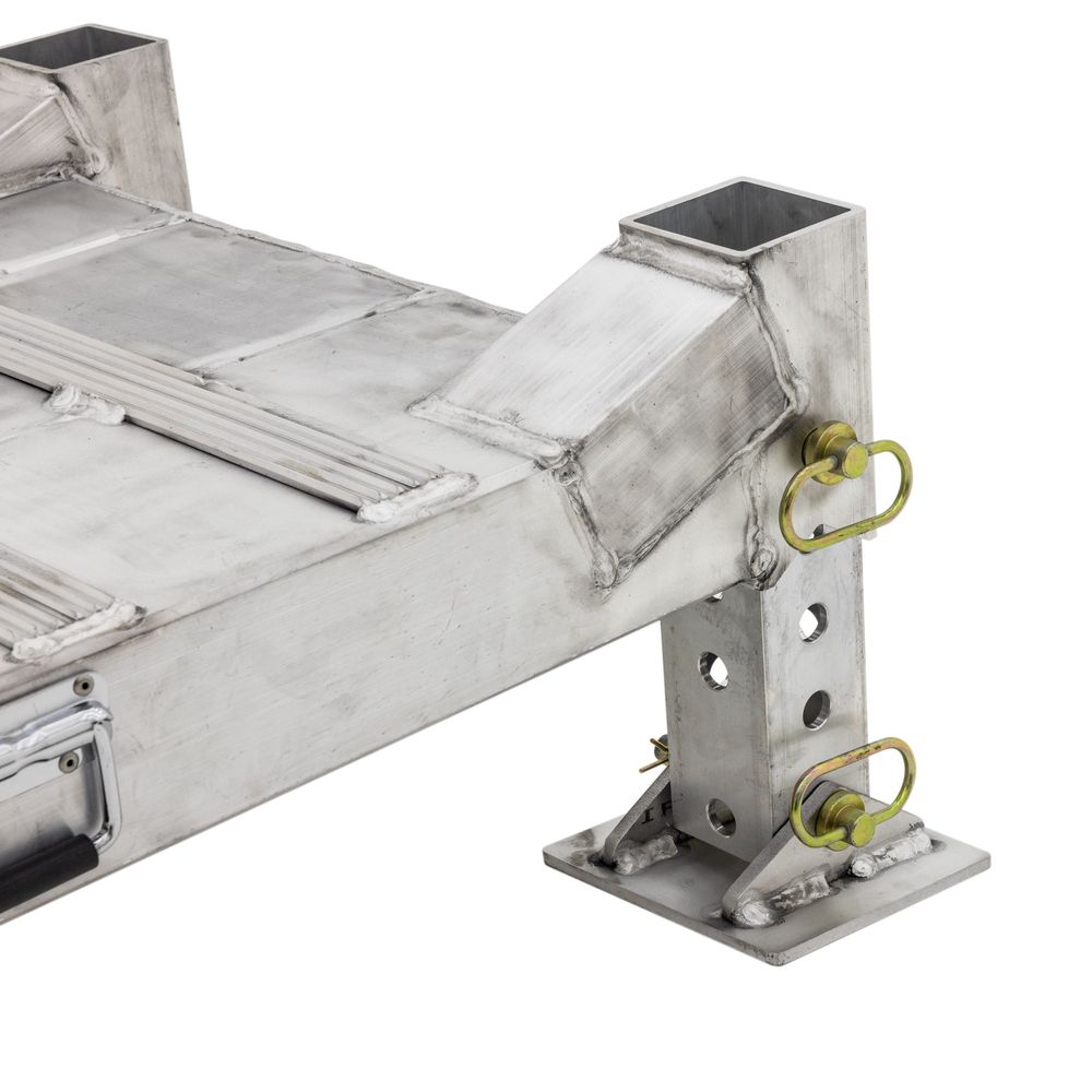 Heavy Duty Ramps Adjustable Wheel Riser | Model S-40-27-066-RISER | Size 66" L x 27" W | 40,000 lb Capacity | Horsepower 23 HP | For Dual-Wheel Trailers & Loading Docks