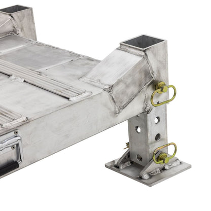 Heavy Duty Ramps Adjustable Wheel Riser | Model S-40-27-066-RISER | Size 66" L x 27" W | 40,000 lb Capacity | Horsepower 23 HP | For Dual-Wheel Trailers & Loading Docks