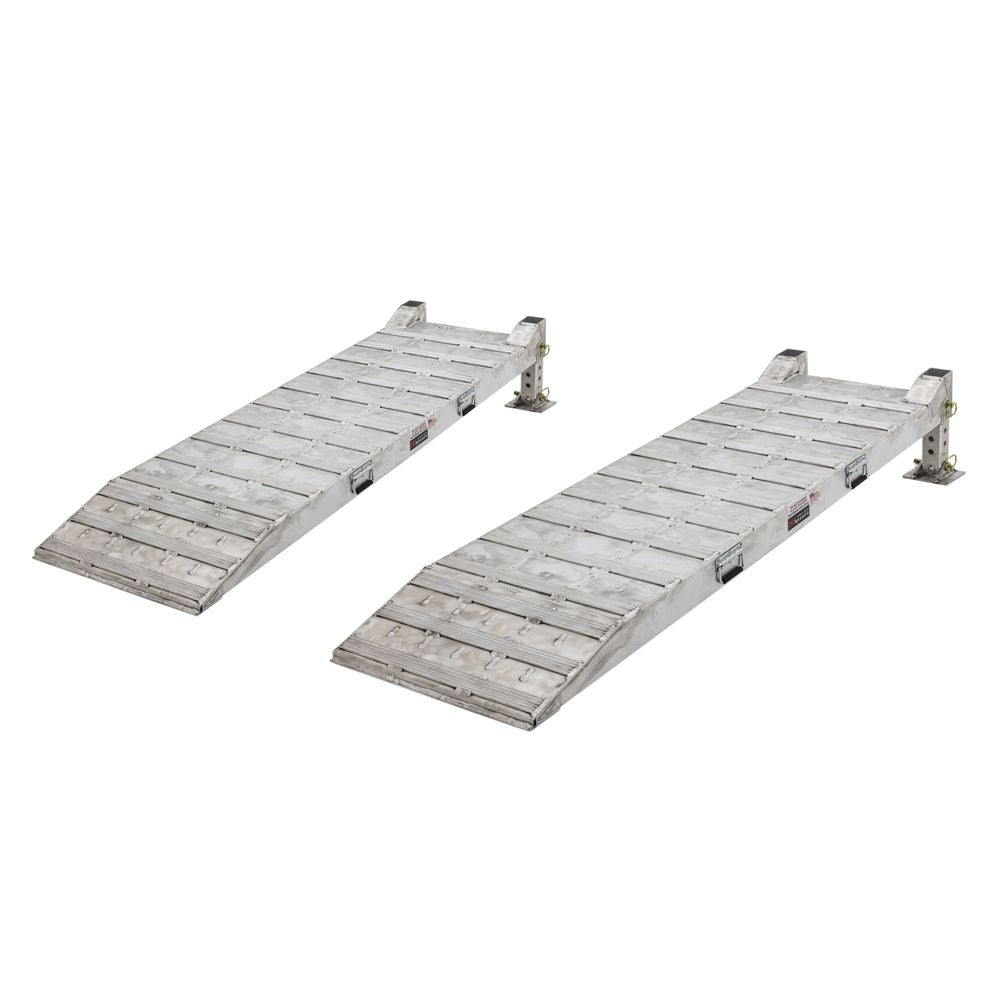 Heavy Duty Ramps Adjustable Wheel Risers | Model S-40-27-090-RISER | Size 90" L x 27" W | 40,000 lb Capacity | Horsepower 23+ HP | For Tandem Dual Wheels & Loading Docks