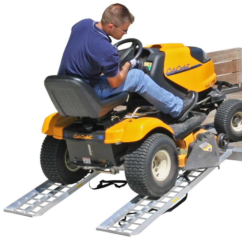 Black Widow ATV UTV Trailer Ramps | Model S-6012-2000-2 | Size 5' L x 11.5" W | Capacity 2,000 lb. | Horsepower 4 To 90+ HP | For ATVs, UTVs & Trailers