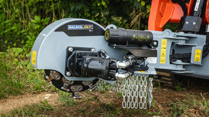 Baumalight Stump Grinder | Model S14, S16 & S18 | Rotor Size 18" To 24" | Hydraulic Flow Range 10 To 22 GPM | For Mini Skid Steer