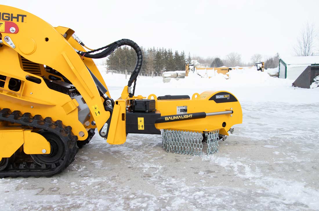Baumalight Stump Grinder | Model S14, S16 & S18 | Rotor Size 18" To 24" | Hydraulic Flow Range 10 To 22 GPM | For Mini Skid Steer