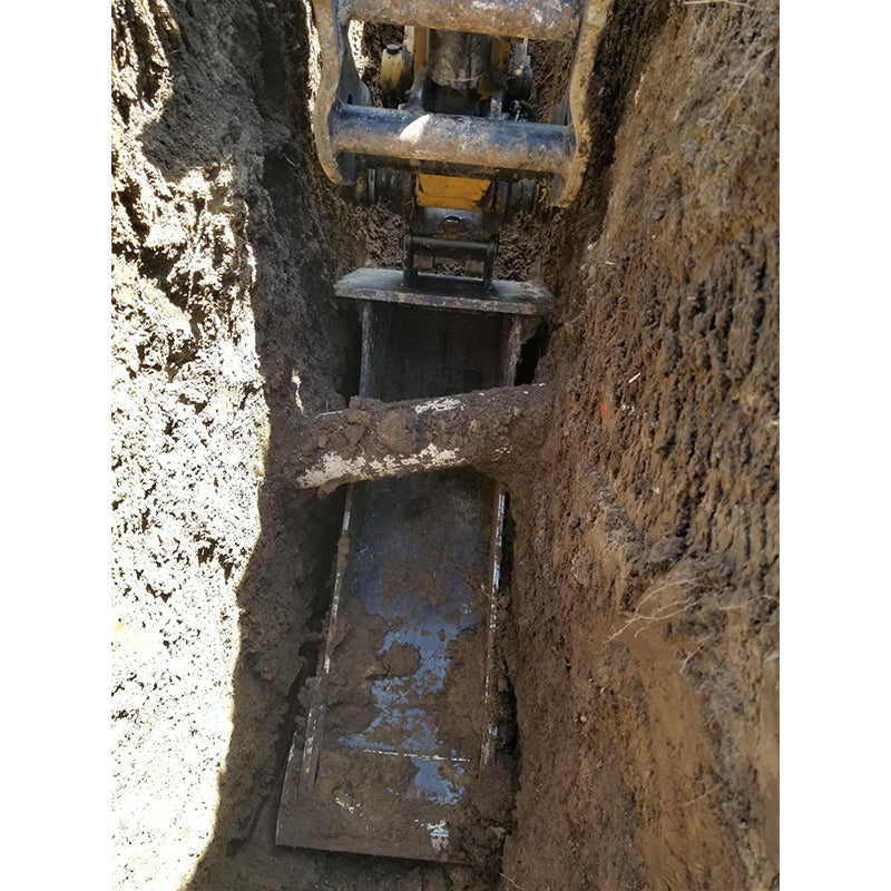 Mongo Attachments Spade Bucket | Model MTRB200 | 9" Width | Precision Trenching | 1–5 Ton | For Excavators