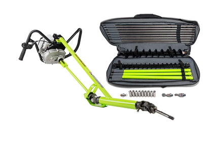 MiniTrencher GeoRipper | Model SBGR-4215e | 16" Max Depth | Makita Battery System | SiBore Drill