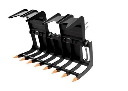 Erskine Industrial Root Grapple | RGX Model | Width 72" To 84" | 10–20 GPM | For Skid Steer