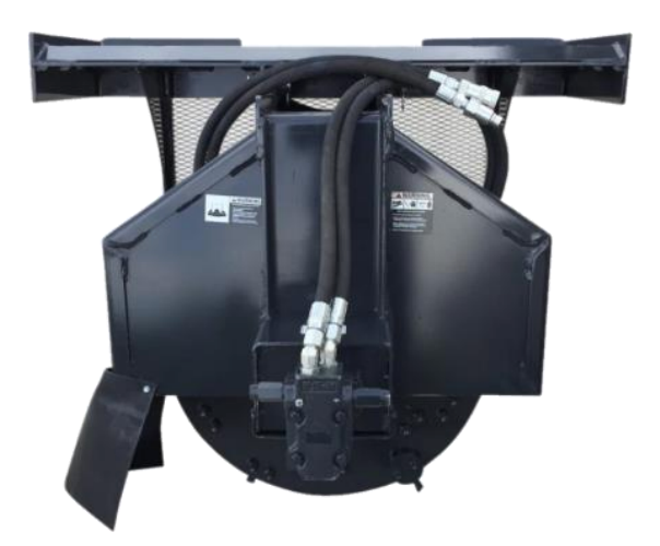 Brushfox Skid Steer Stump Grinder | Mini (Low Flow), Standard Flow & High Flow  | 1030 GPM | For Skid Steers