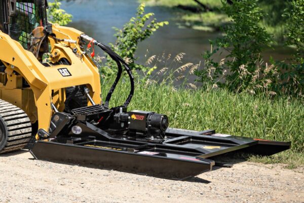 Brush Wolf Open Front / Standard-Duty Brush Cutter Series | Cutting Width 60" & 72" inches | Hydraulic Flow Range 10-25 GPM | For Skid Steer