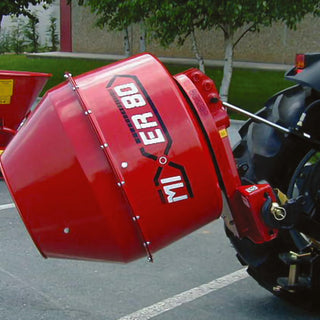 Sundown Cement Mixer 3-Point Hitch | Model 80-320 | 71 Gallon Capacity | 20 HP | For Tractor
