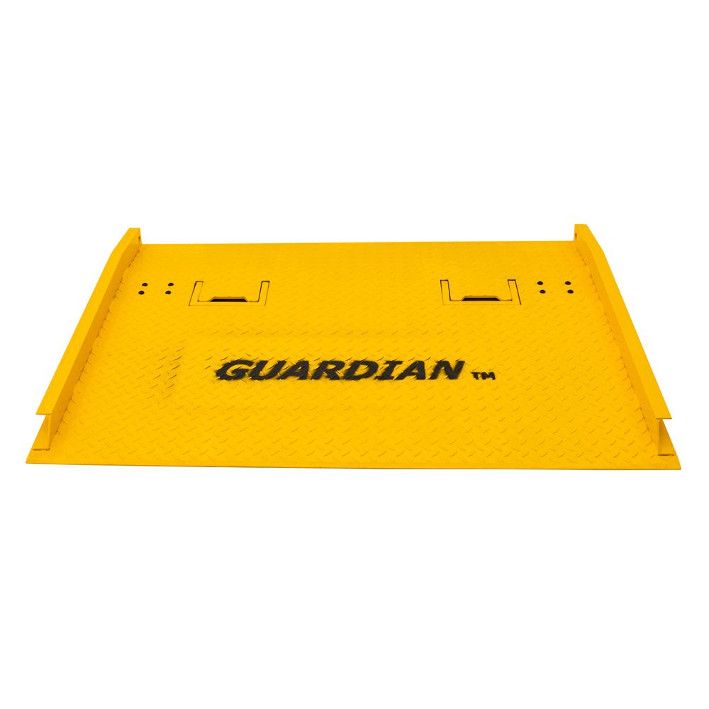 Guardian Industrial Products Steel Dock Board | Model SDBPH-7260-16000 | 60" L x 72" W | 16,000 lb Forklift Capacity | For Loading Docks & Truck Trailers