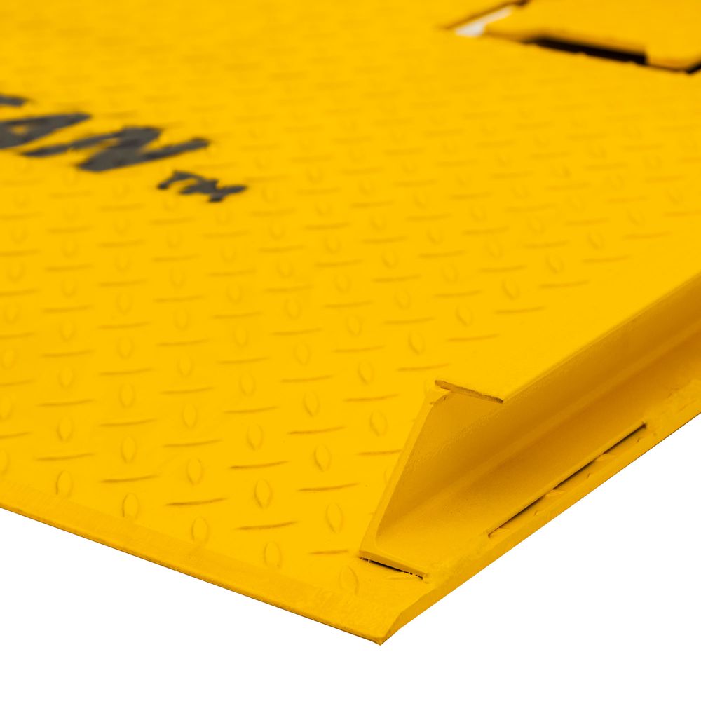 Guardian Industrial Products Steel Dock Board | Model SDBPH-7260-16000 | 60" L x 72" W | 16,000 lb Forklift Capacity | For Loading Docks & Truck Trailers