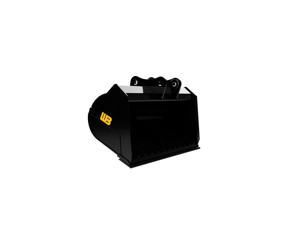 Werk-Brau Severe Duty Ditching & Grading Bucket | Width 48" To 84" | 12–50 Tons | For Excavators