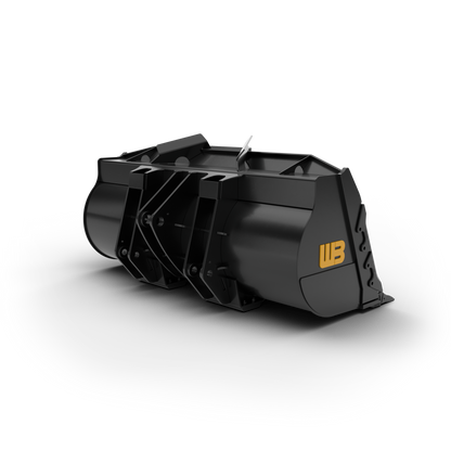 Werk-Brau Severe Duty Loader Rock Bucket | Width 100"–144" | 2–10 Cu Yd | 20–40 GPM | For Wheel Loaders