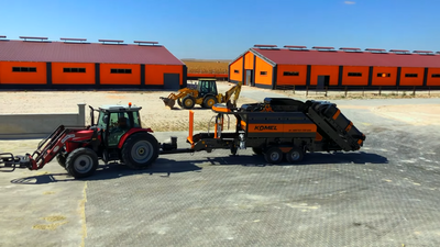 Komel RK Master 500 PRO Round Baler | Bale Width 35