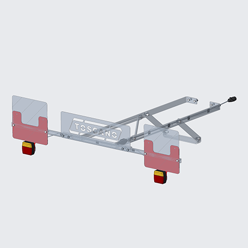 TOSCANO | Pneumatic Seeder Telescopic Folding – Disc Type | Model 8 Rows | Total Width 19.03 Feet | HorsePower 130-160 HP | For Tractor