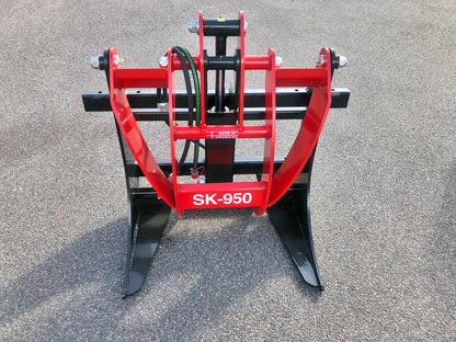 Fransgard Forestry Grapple | Model SK-950 & SK-1400 | Grapple Opening 44" & 57" | 25-60 HP | 5-15 GPM | For Skid Steers & Tractors