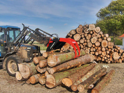 Fransgard Forestry Grapple | Model SK-950 & SK-1400 | Grapple Opening 44" & 57" | 25-60 HP | 5-15 GPM | For Skid Steers & Tractors