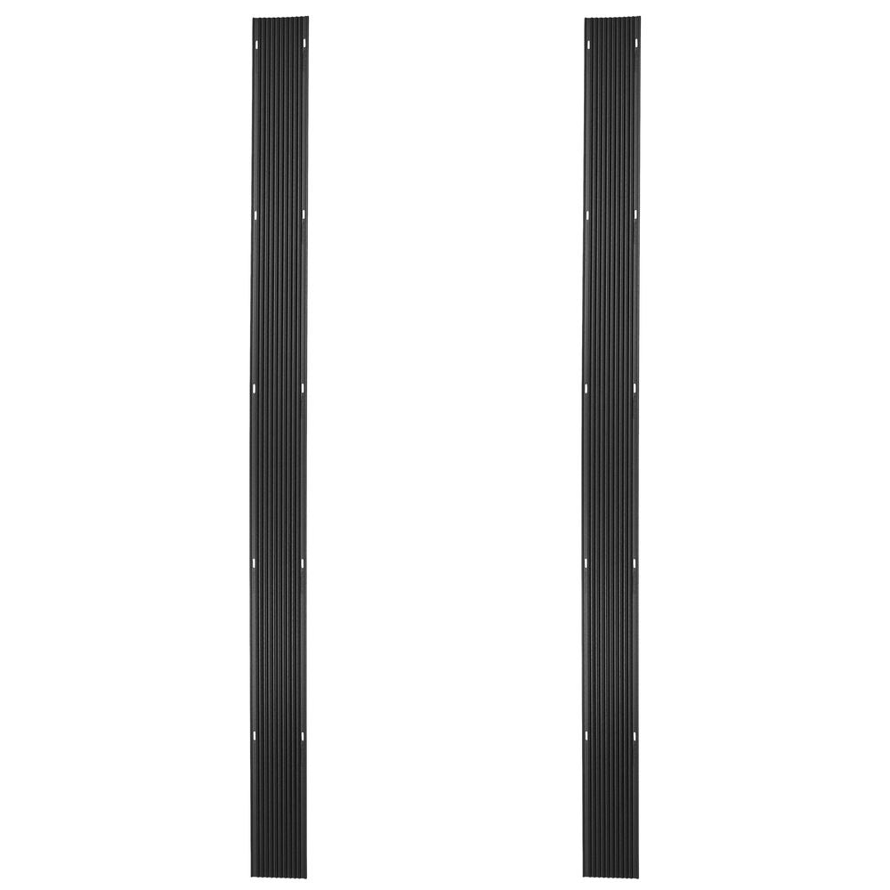 Black Widow Black Ice Snowmobile Ski Guides | Models SKI-G60 & SKI-G96 | 5' & 8' Lengths | Durable HDPE | Horsepower 4 To 90+ HP | For Truck & Trailer Snowmobile Transport