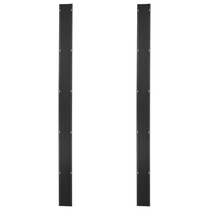 Black Widow Black Ice Snowmobile Ski Guides | Models SKI-G60 & SKI-G96 | 5' & 8' Lengths | Durable HDPE | Horsepower 4 To 90+ HP | For Truck & Trailer Snowmobile Transport