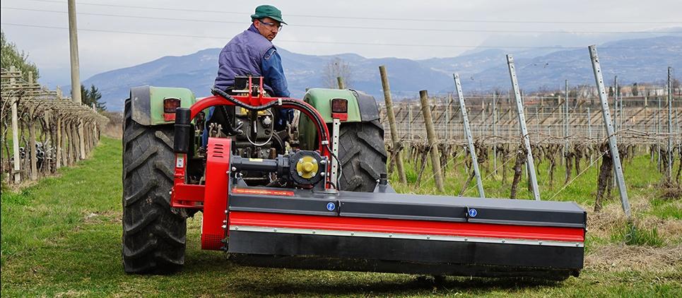 Seppi Flail Mower | Model SMO-175 | Working Width 69" | Engine Horsepower 40Hp | For Tractors