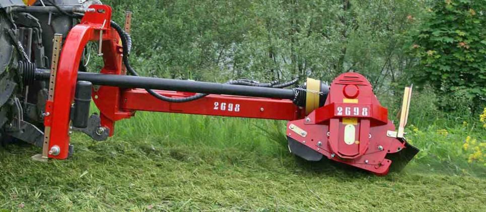 Seppi 79" SMWA AVS 200 Offsetting Mulchers 70-150 HP For Tractor