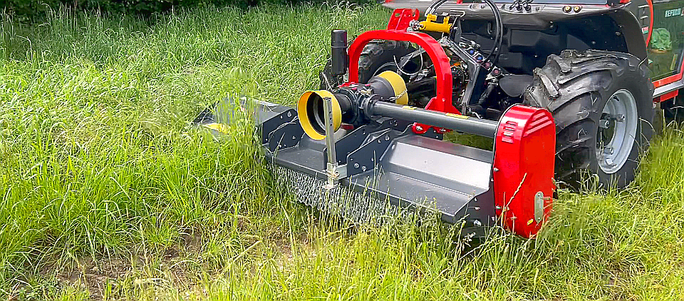 Seppi | Flail Mower | Model SMWA-REV-135 | Working Width 53" | Engine Horsepower Minimum 24 HP | For Tractors
