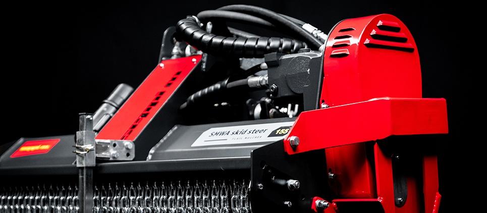 Seppi | Flail Mulcher | Model SMWA 200 | Working Width 79" Inches | Hydraulic Flow 16 To 40 GPM | For Mini & Compact Track Loaders