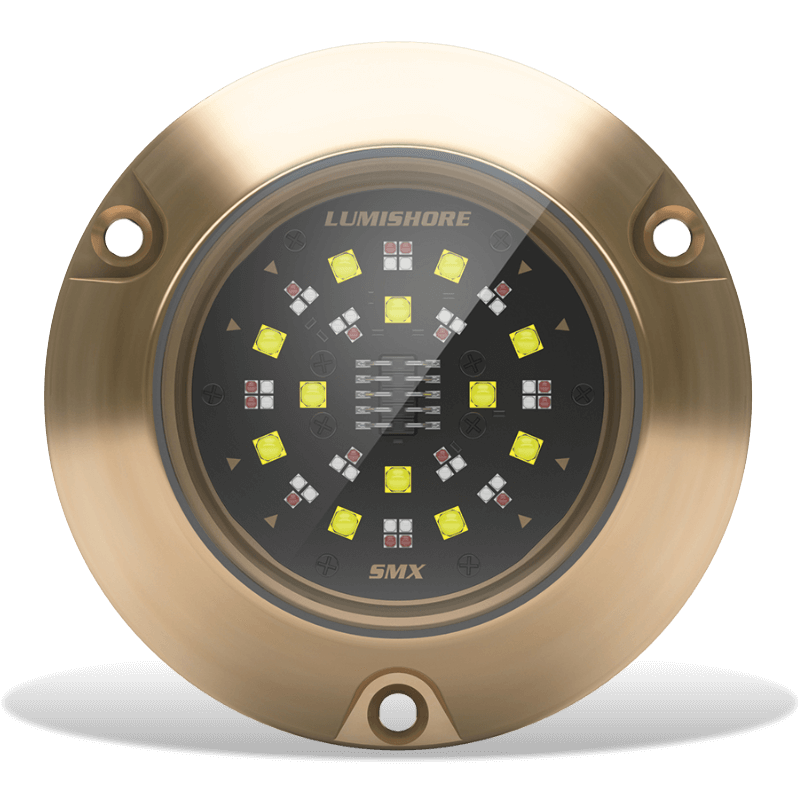 Lumishore Surface-Mount Underwater LED Light | Model SMX154 | Total Lumens 15,750 | LED Life 50,000+ Hours