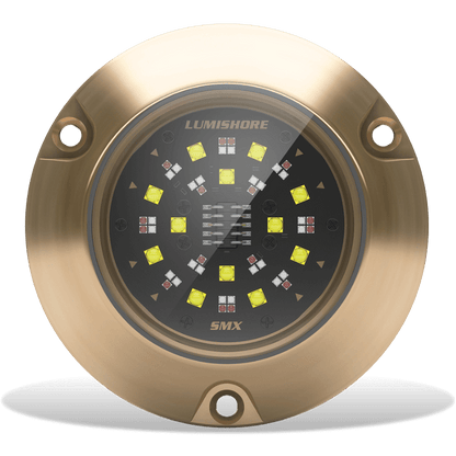 Lumishore Surface-Mount Underwater LED Light | Model SMX154 | Total Lumens 15,750 | LED Life 50,000+ Hours