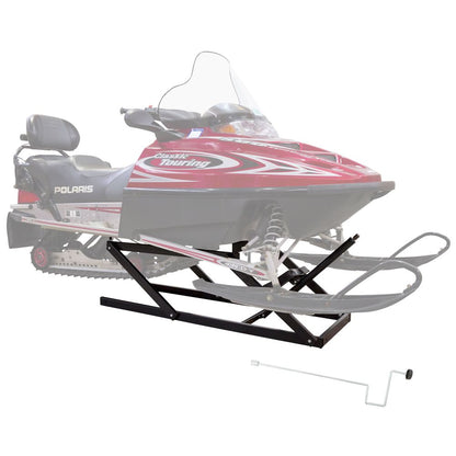 Black Widow Black Ice Snowmobile Lift | Model SNO-1508 | Lift Height 25" | Capacity 700 lb | For Snowmobile Maintenance & Storage
