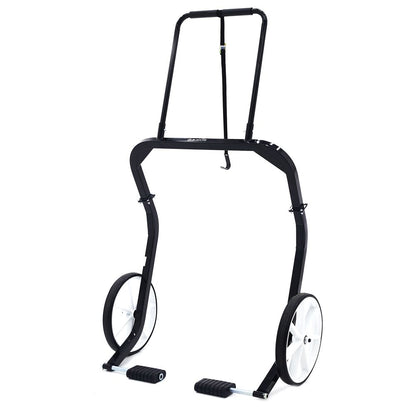 Black Widow Black Ice Snowmobile Shop Dolly | Model SNO-1509 | Width 52.25" | Capacity 750 lb | For Snowmobile Moving & Garage Positioning
