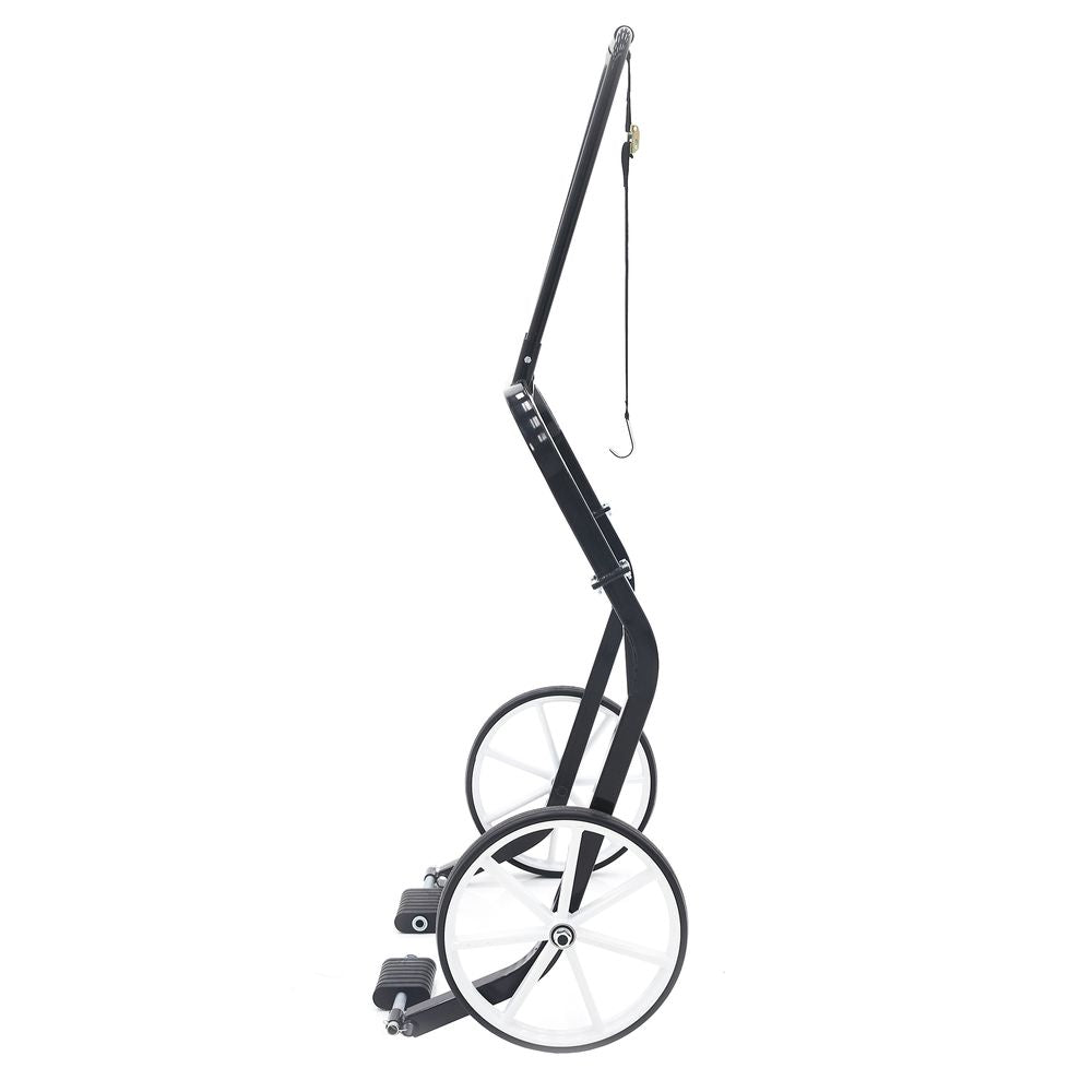 Black Widow Black Ice Snowmobile Shop Dolly | Model SNO-1509 | Width 52.25" | Capacity 750 lb | For Snowmobile Moving & Garage Positioning
