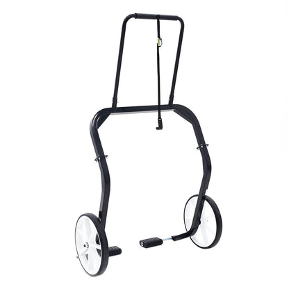 Black Widow Black Ice Snowmobile Shop Dolly | Model SNO-1509 | Width 52.25" | Capacity 750 lb | For Snowmobile Moving & Garage Positioning
