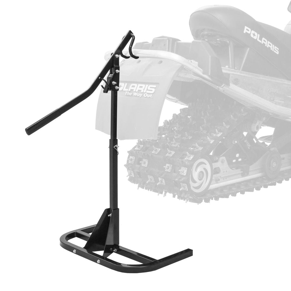 Black Widow Black Ice Heavy-Duty Snowmobile Track Stand & Lift | Model SNO-1512 | Base Size 23" x 21" | Capacity 600 lb | For Most Snowmobiles