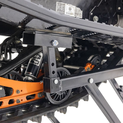 Black Widow Black Ice Air & Hydraulic Snowmobile Lift | Model SNO-5100A | Width 24.75" | 32.5" Max Lift Height | 750 lb. Capacity | For Snowmobile