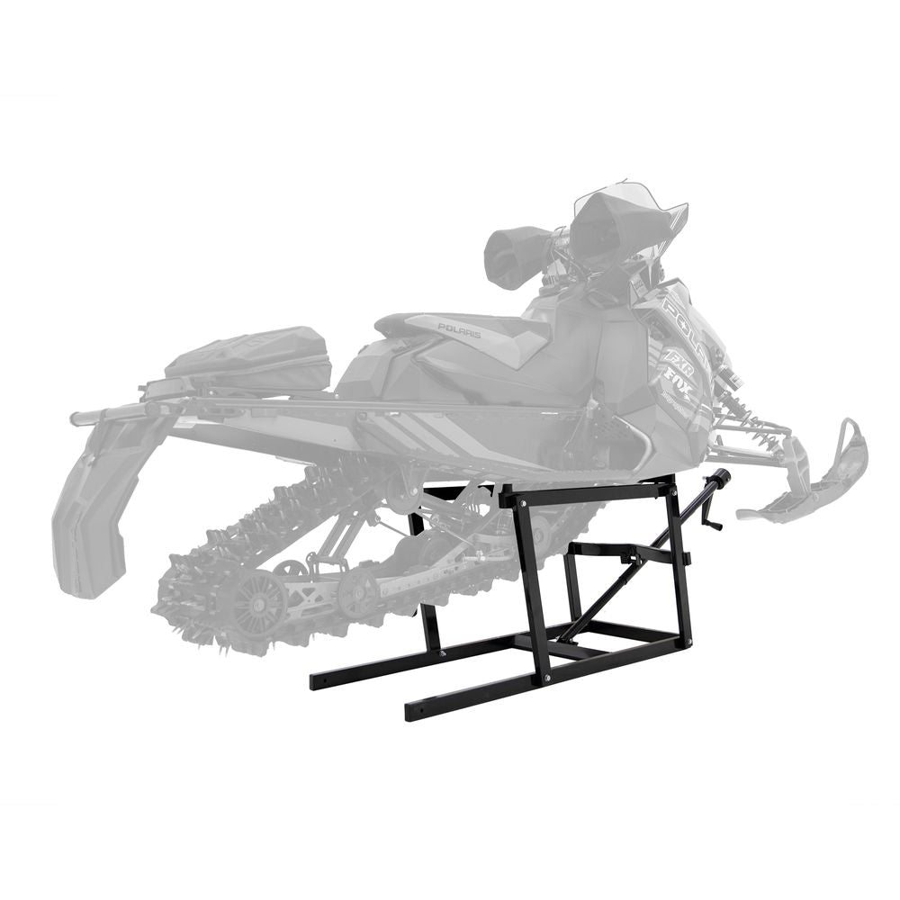 Black Widow Black Ice Deluxe Snowmobile Lift & Work Stand | Model SNO-6014 | Platform Size 75.5" x 23.5" | Capacity 700 lb | For Most Snowmobiles