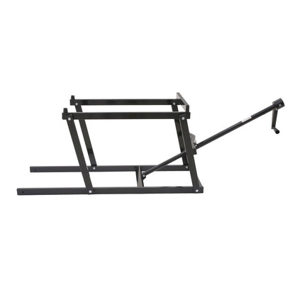 Black Widow Black Ice Deluxe Snowmobile Lift & Work Stand | Model SNO-6014 | Platform Size 75.5" x 23.5" | Capacity 700 lb | For Most Snowmobiles