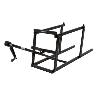 Black Widow Black Ice Deluxe Snowmobile Lift & Work Stand | Model SNO-6014 | Platform Size 75.5" x 23.5" | Capacity 700 lb | For Most Snowmobiles