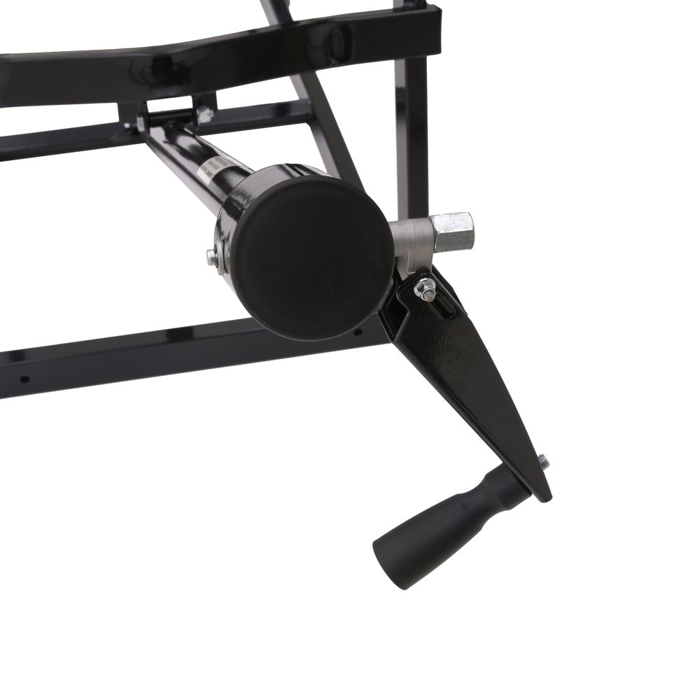 Black Widow Black Ice Deluxe Snowmobile Lift & Work Stand | Model SNO-6014 | Platform Size 75.5" x 23.5" | Capacity 700 lb | For Most Snowmobiles